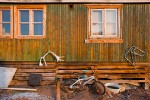 Detail of a house in Siorapaluk, Northwest Greenland