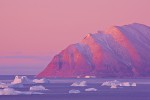 Sunrise, Murchison Sund, Qeqertarsuaq, Northwest Greenland
