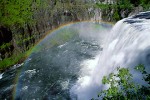 Rainbow at Upper Mesa Falls